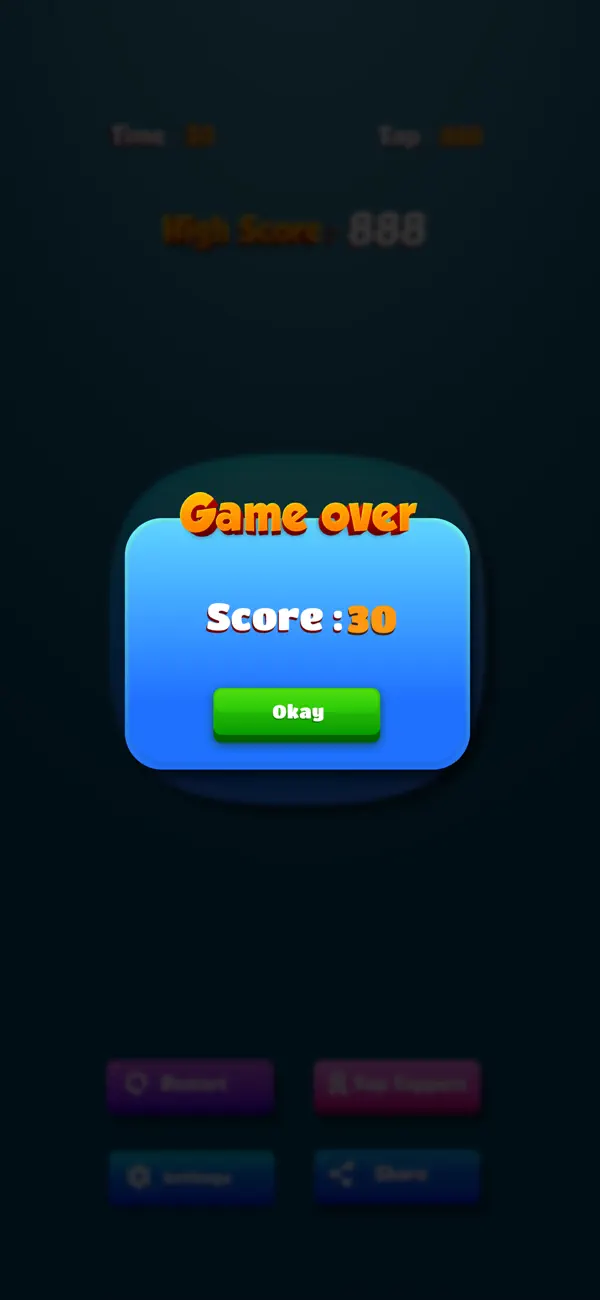 Screenshot #2 pour Speed Tapping Game