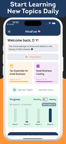 MindFuel Learning Screenshot 2 of 7