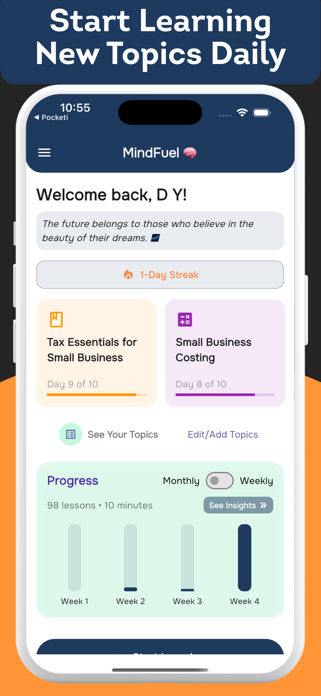 MindFuel Learning Screenshot 2 of 7