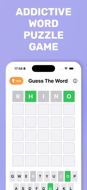 Word guess - game screenshot 1