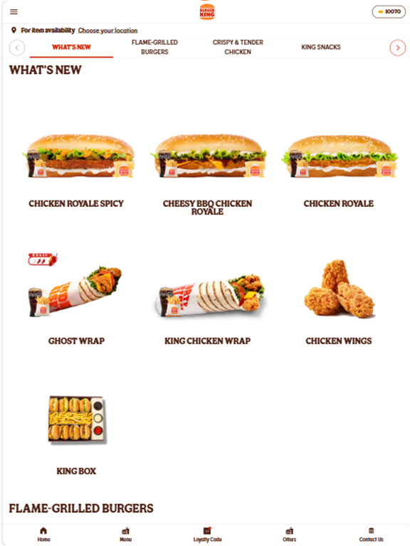 Burger King KSA iPad screenshot 3
