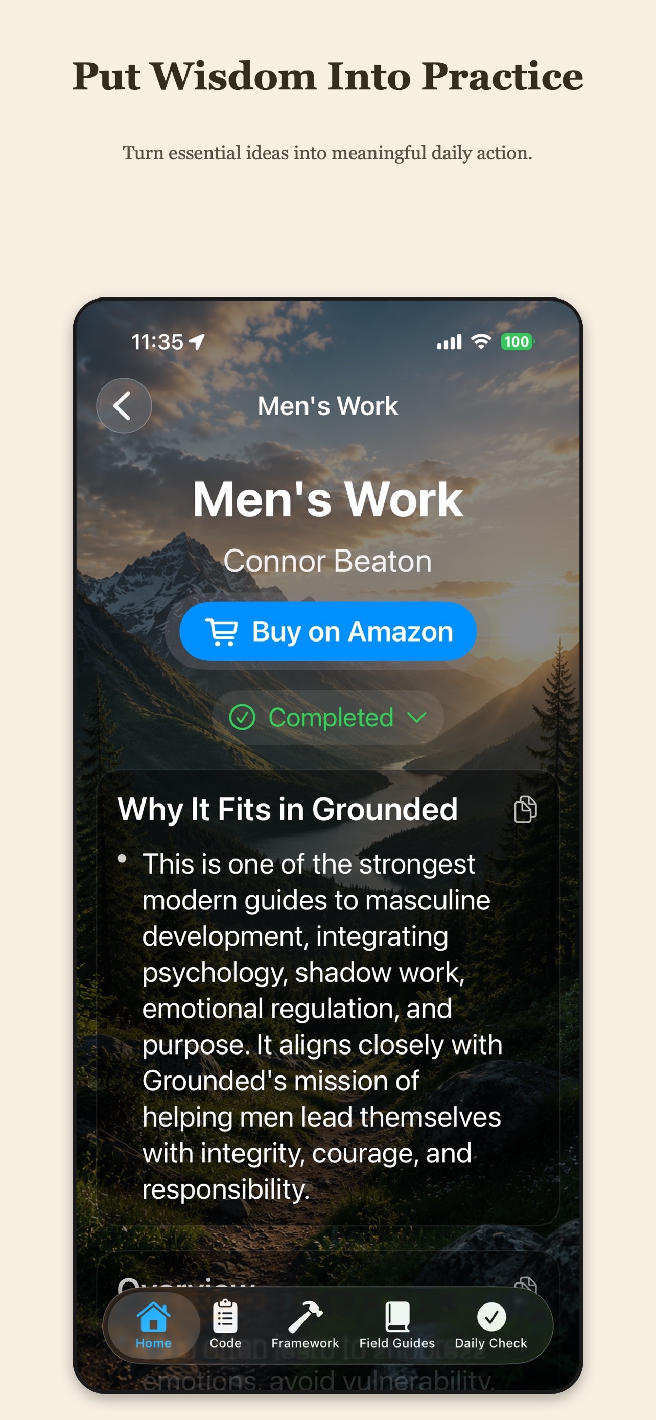 Screenshot 8 of Grounded: Men's Growth