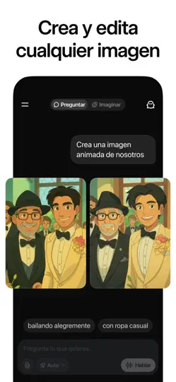 Captura de pantalla de Grok - Asistente De IA en iPhone 5
