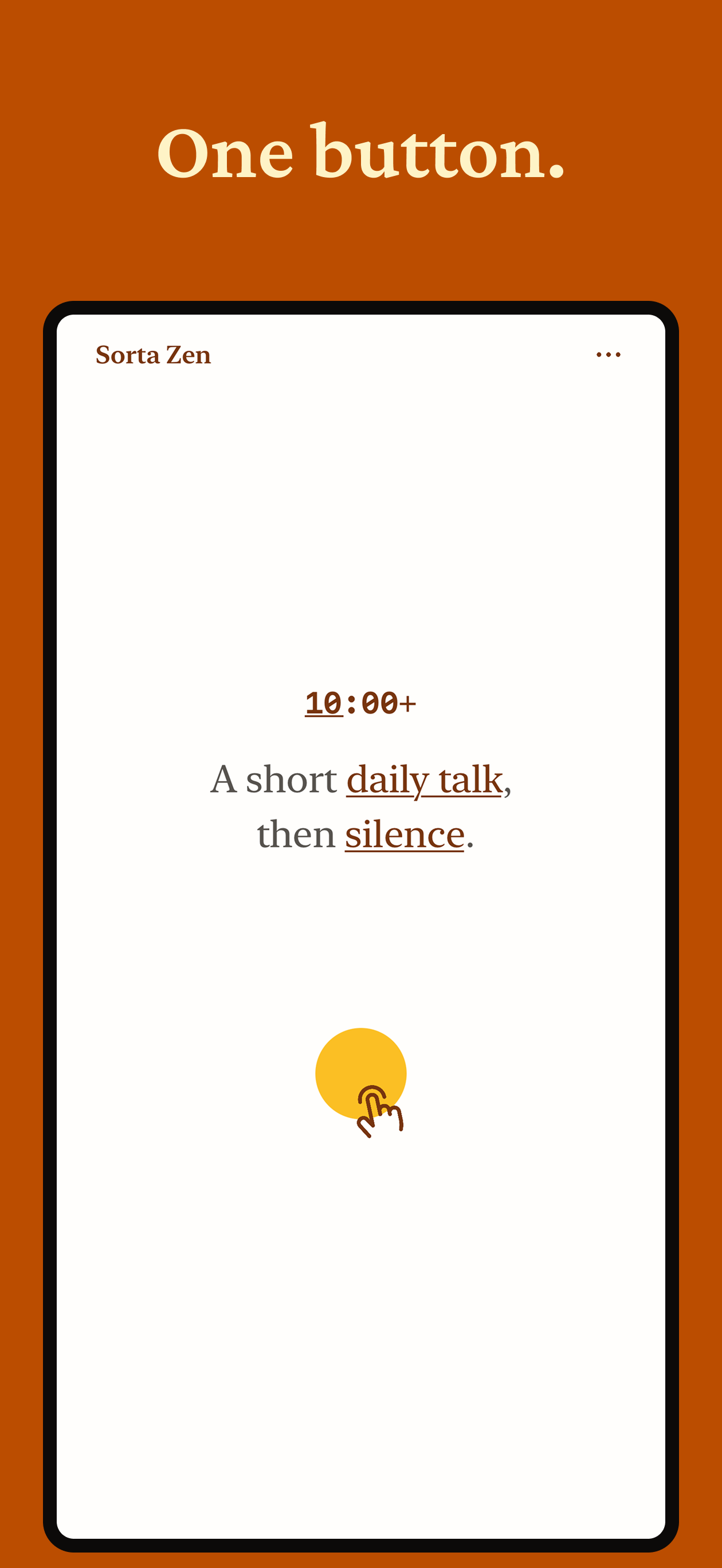 Sorta Zen - Meditation Timer screenshot 2