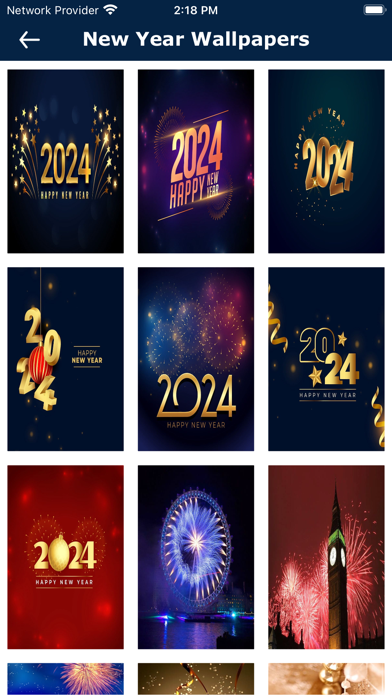 New Year Cards Greetings 2025 Screenshot
