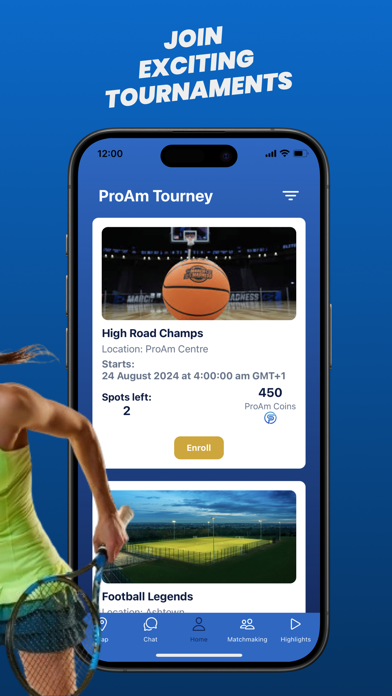 Snows ProAm iPhone screenshot 10 - Sports app