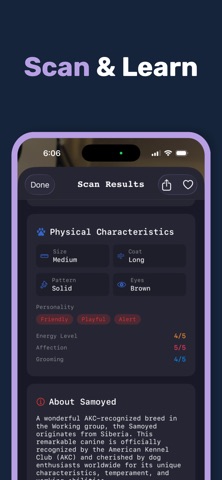 PuppyDex Gamified Dog Scanner iPhone screenshot