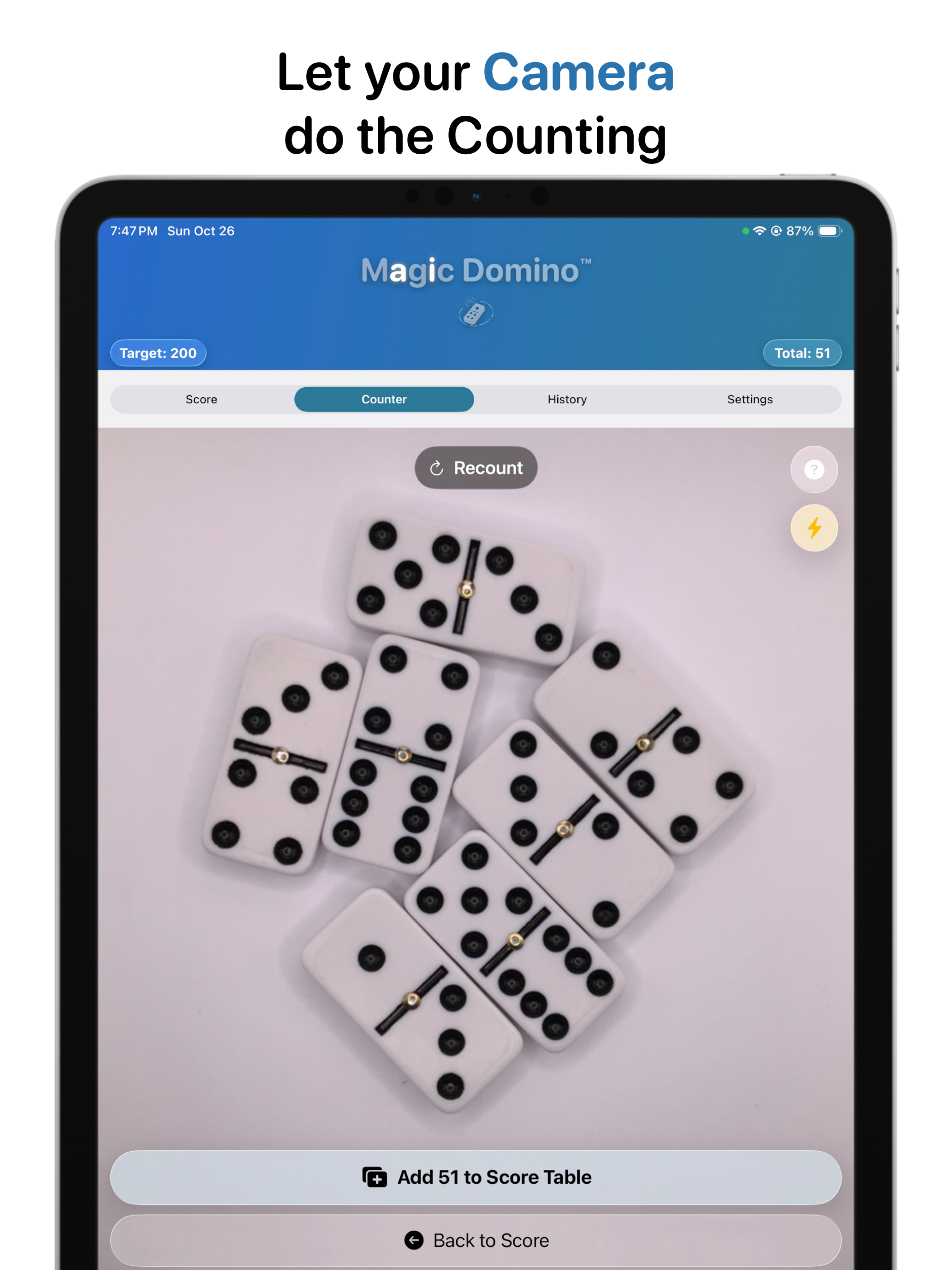 Magic Domino™: AI Scorekeeper screenshot 9