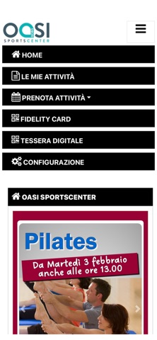 OASI SportsCenter screenshot