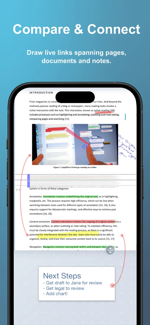 LiquidText screenshot 3