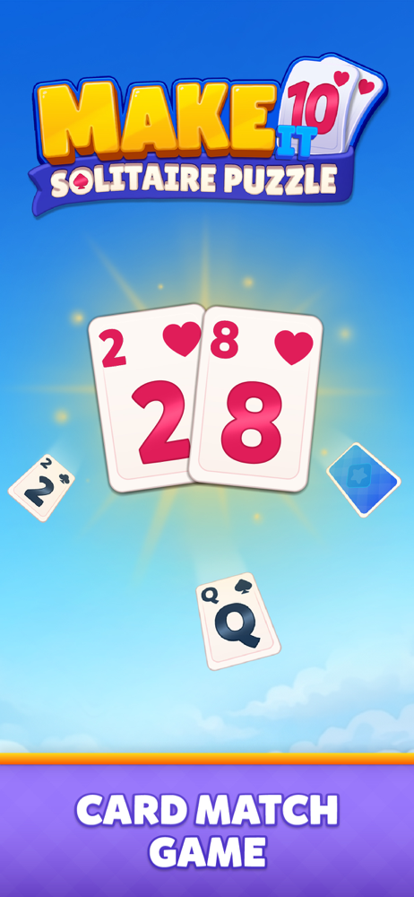 Make It 10: Solitaire Puzzle screenshot 1