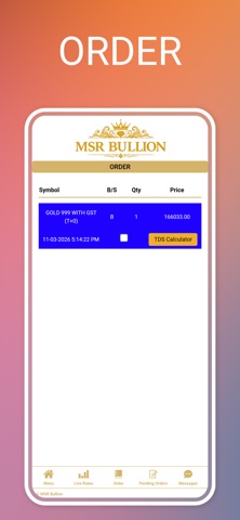MSR Bullion iPhone screenshot