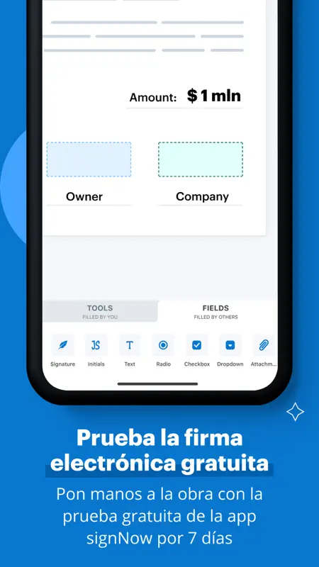 SignNow: Firma electrónica screenshot 7 of 9