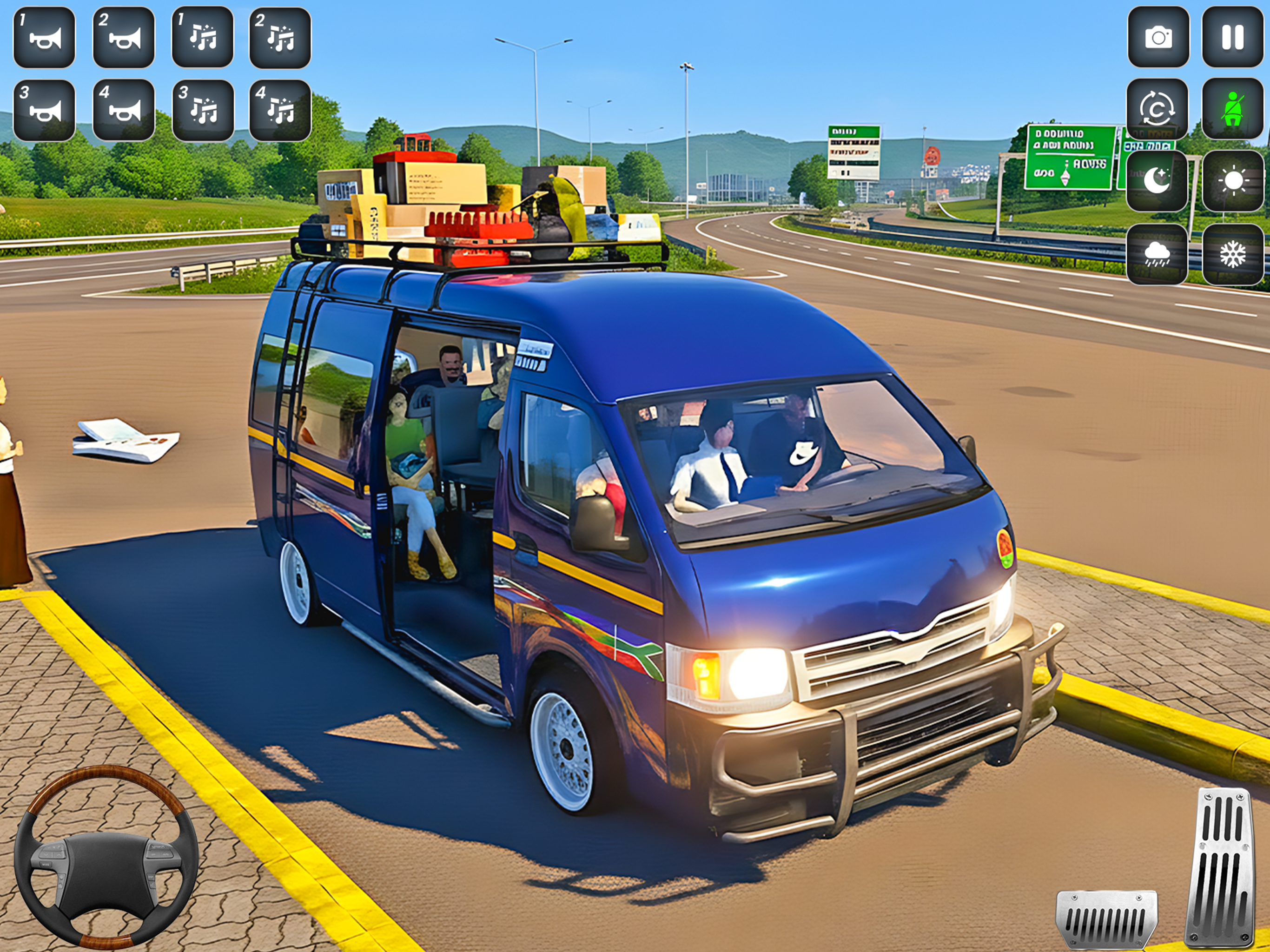 Dubai Van Driving Simulation screenshot 17