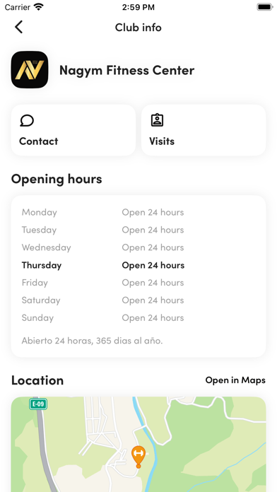 Nagym Fitnesss Center Screenshot