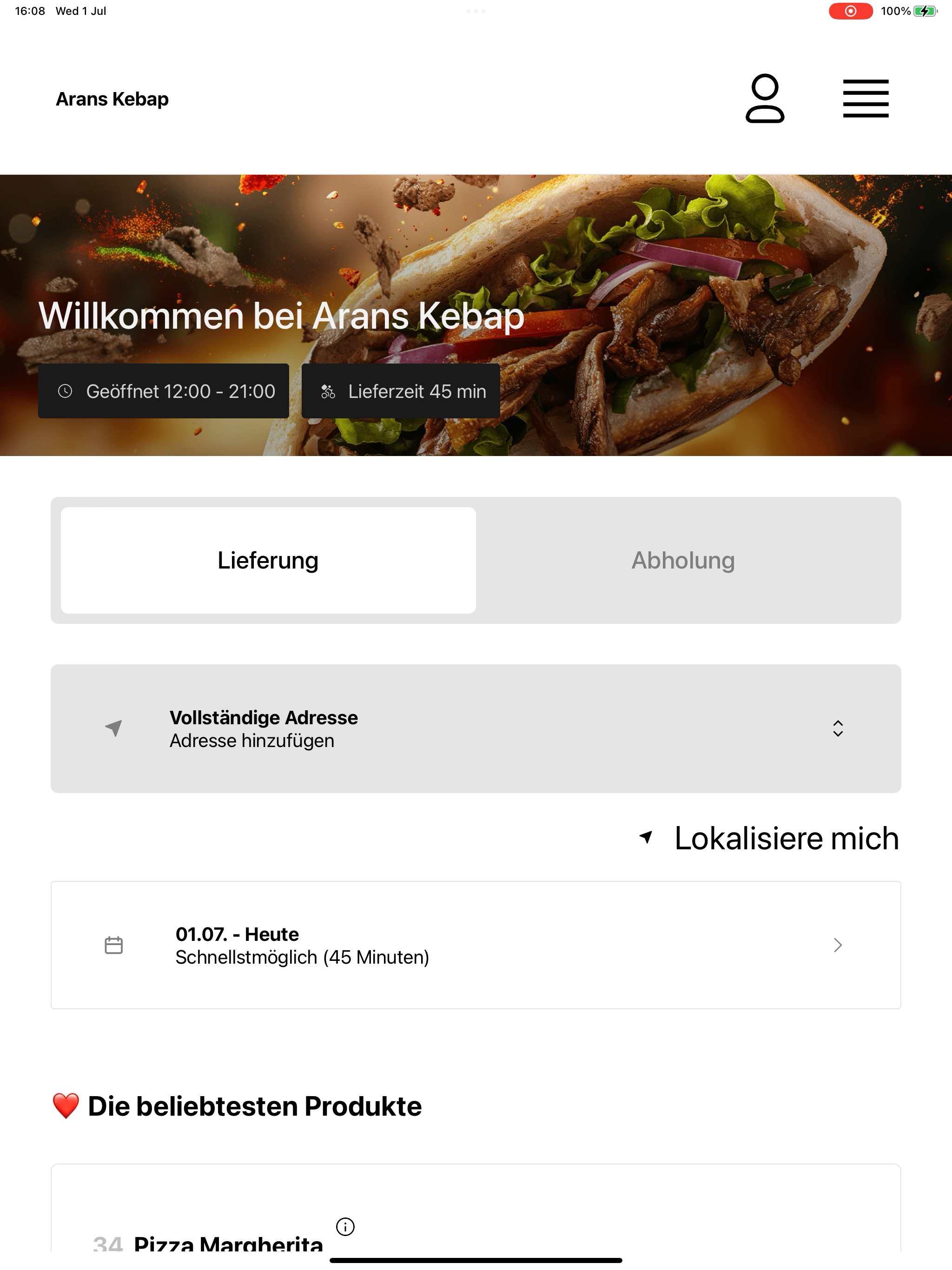 Arans Kebap screenshot 14