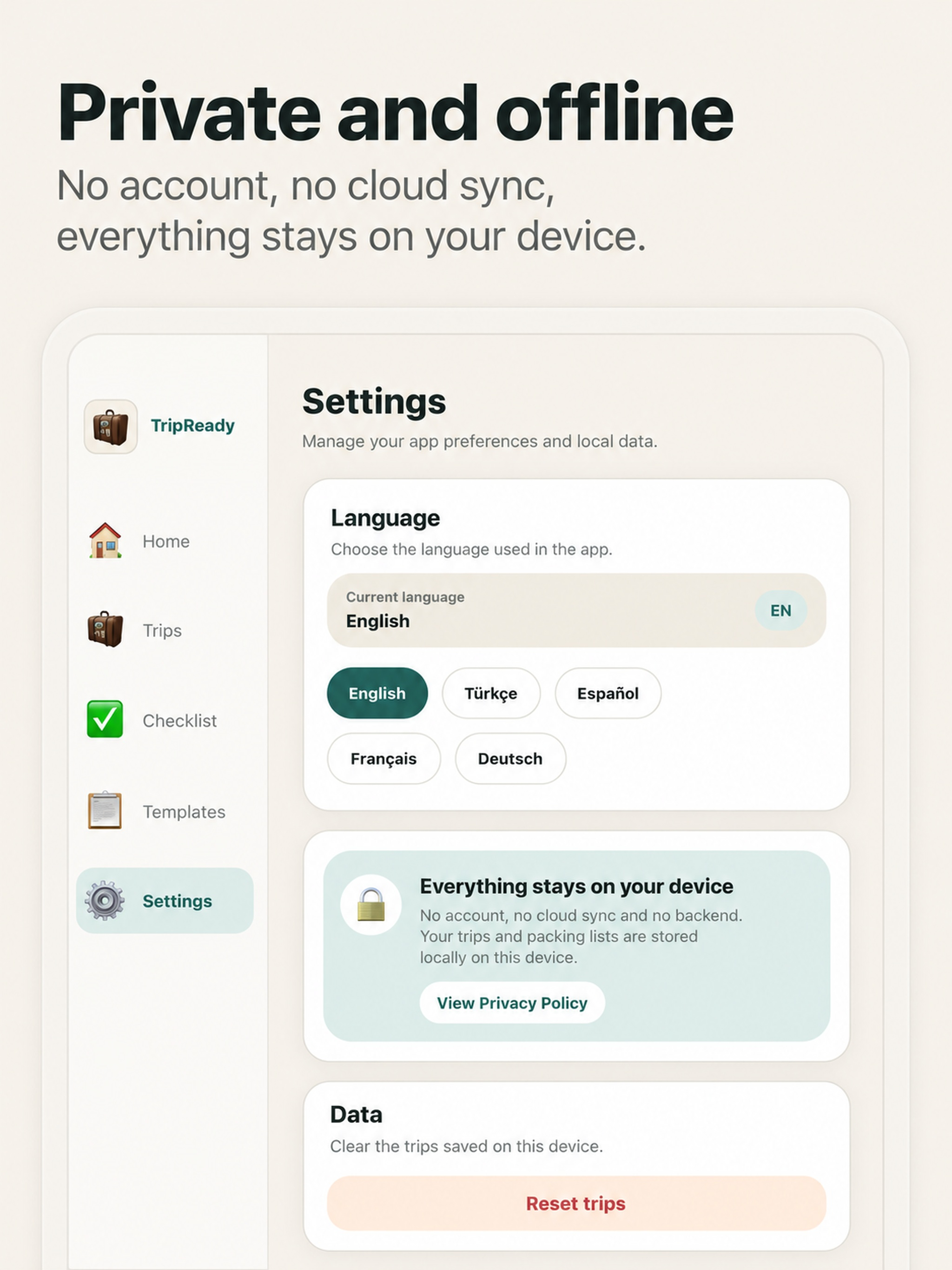 TripReady Checklist screenshot 7
