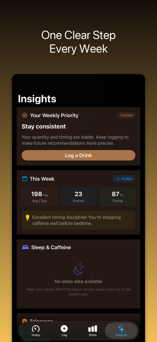 BrewMeter - Caffeine Tracker Screenshot 8 of 8