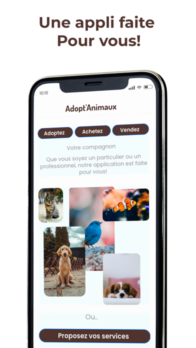 Adopt Animaux Screenshot