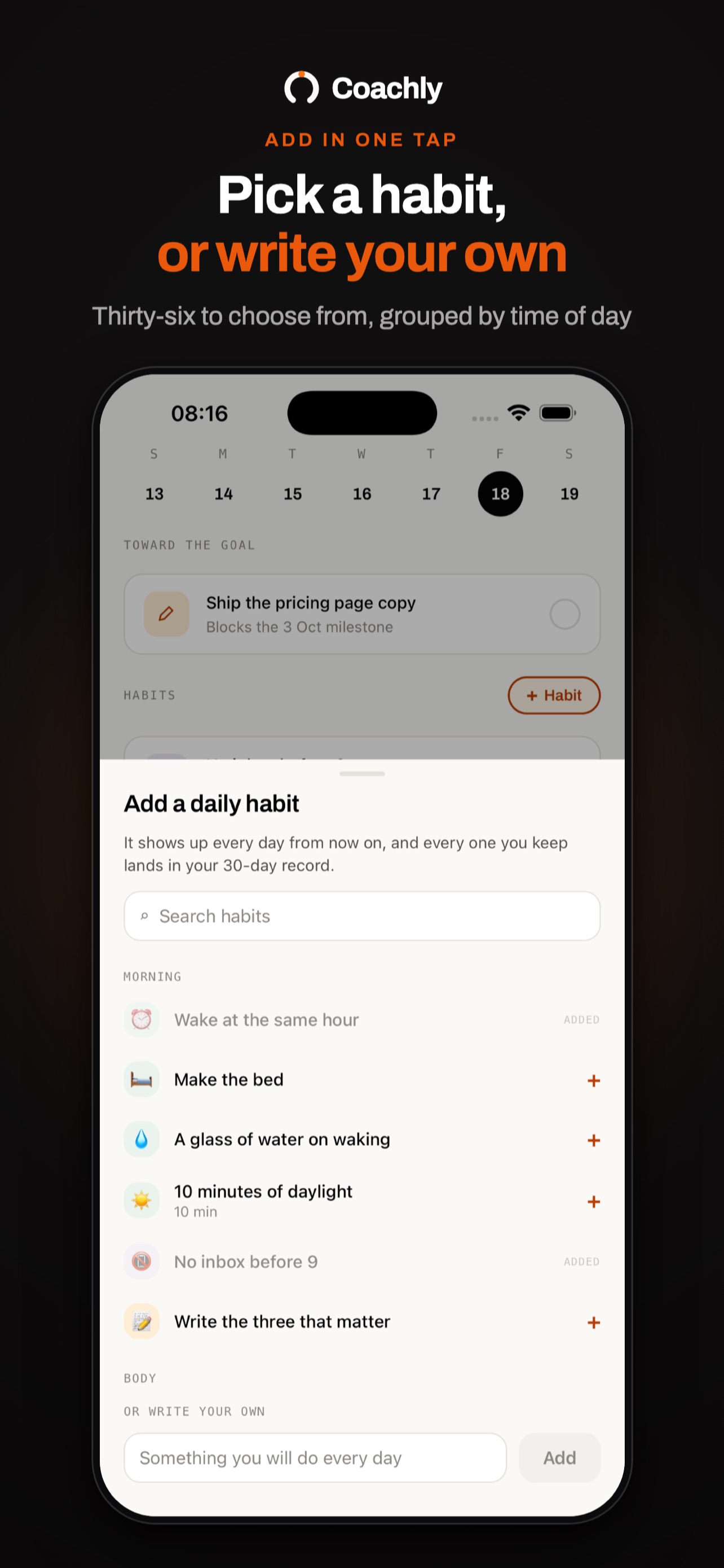 Screenshot 2 of Coachly: Personal AI Coach