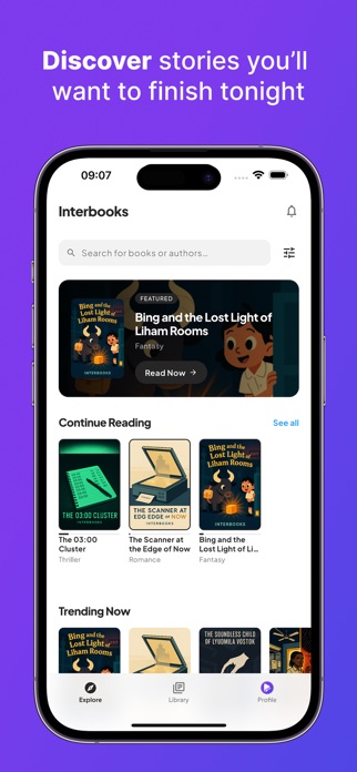 Interbooks - Playable Stories Screenshot 1 of 8