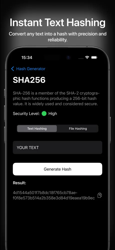 FileToHash screenshot 3