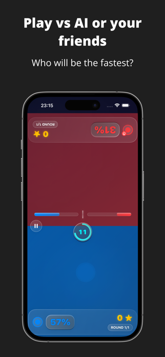 Tap Clash : 2 player game Screenshot 2 of 5