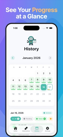 Dosely Medication Tracker screenshot
