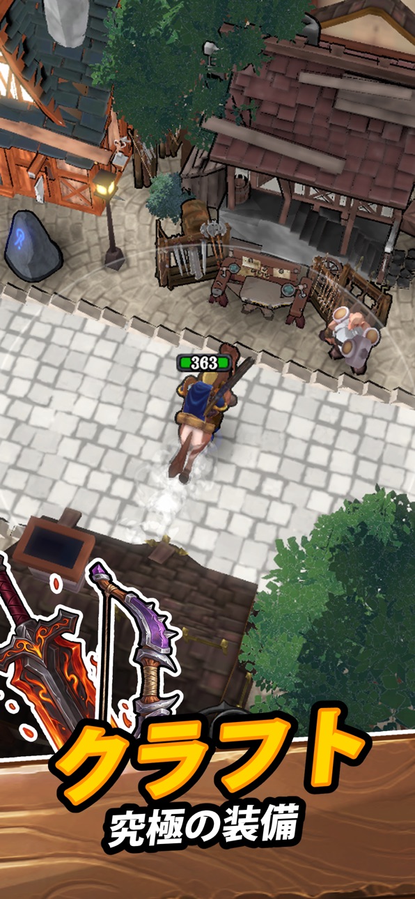 Rumble Raiders: Adventure RPG iOS Mod IPA screenshot 5 - iOS game interface