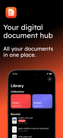 Archium: document organizer Screenshot 1 of 6
