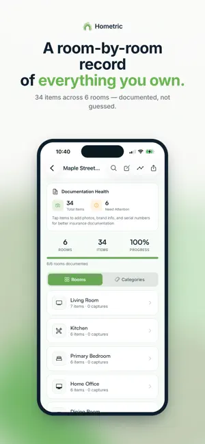 Hometric screenshot 2