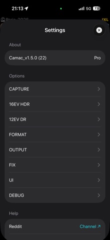 Camac screenshot