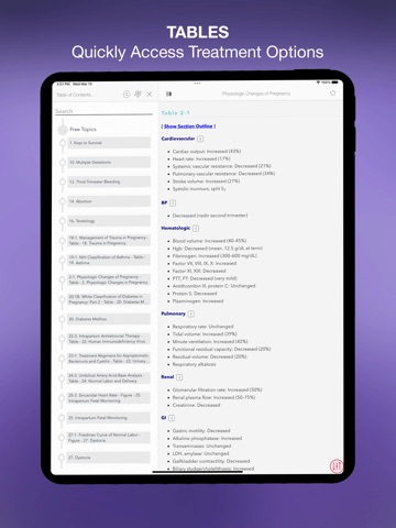 Washington Manual Ob Gy Guide iPad screenshot