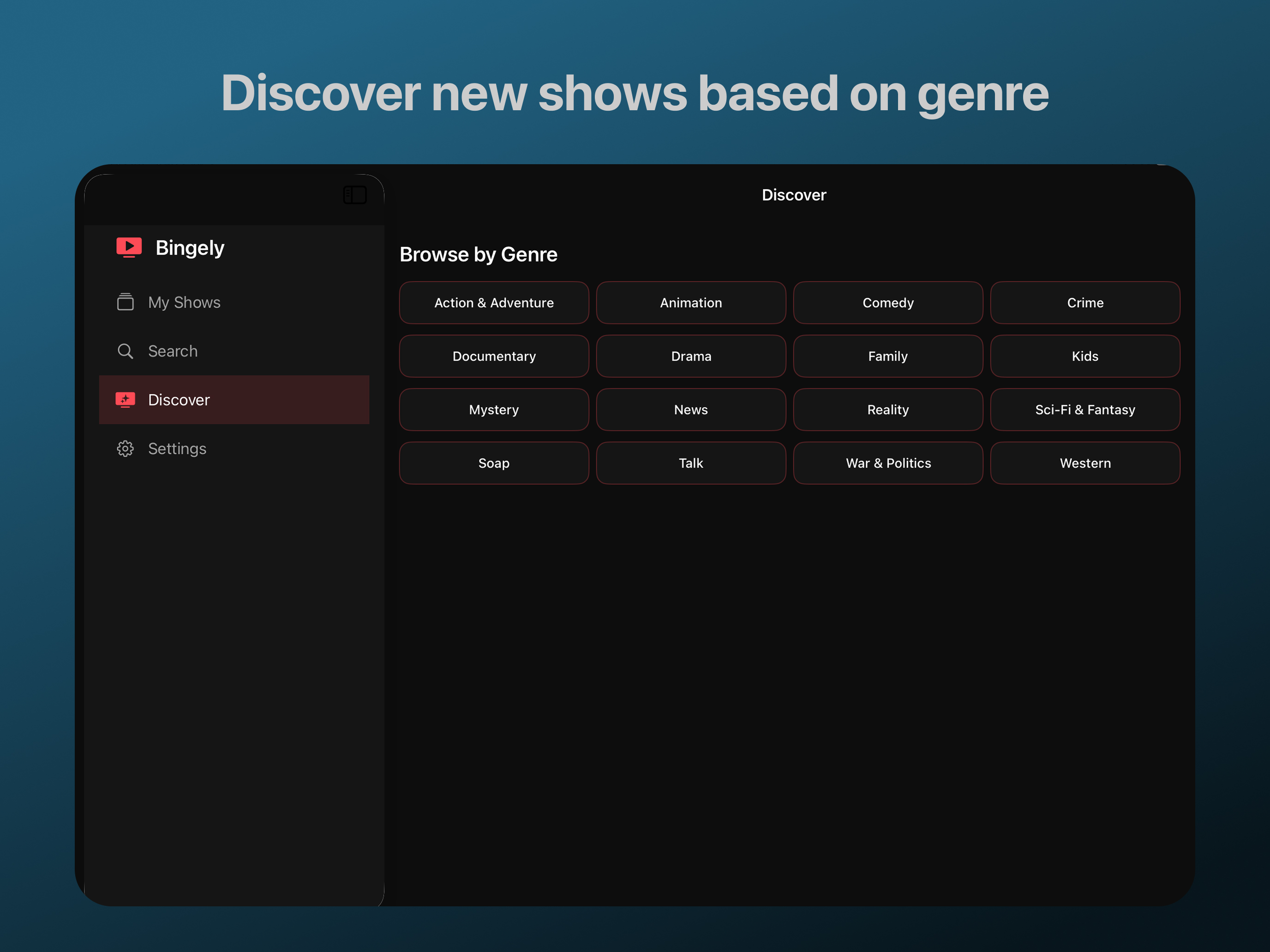 Bingely - TV Show Tracker screenshot 5