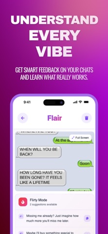 Flair: Chat & Date Ideas screenshot