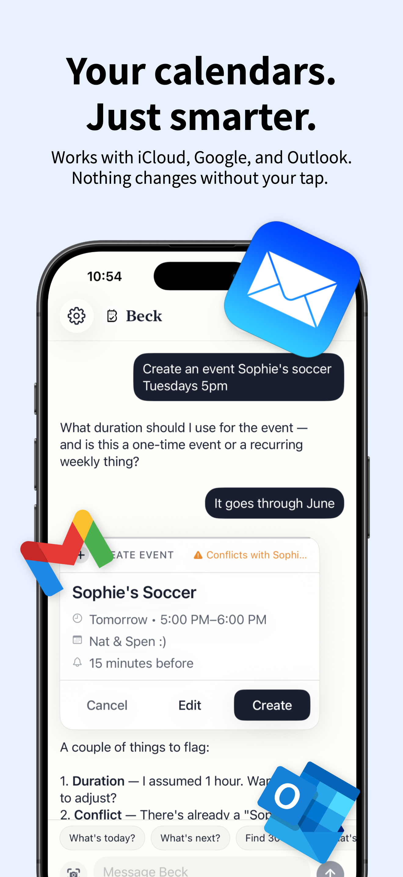 Beck: AI Calendar Assistant