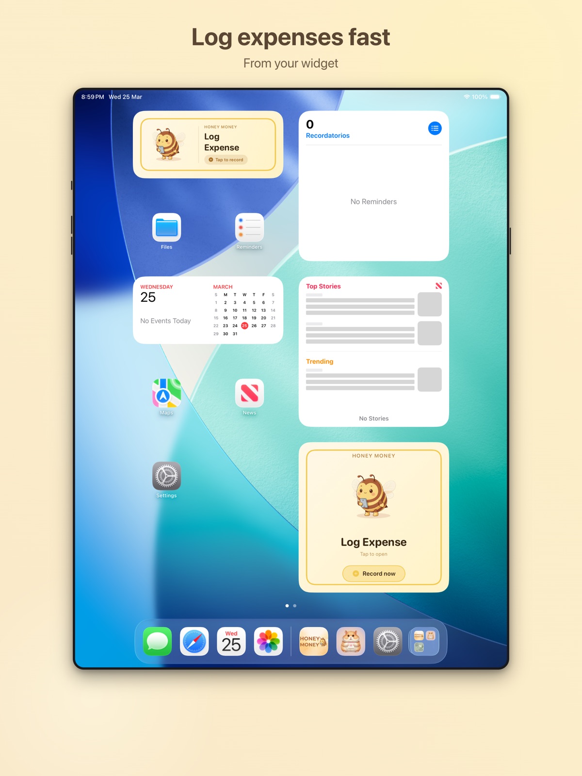 Honey Money: Personal Finances ipad screenshot 4