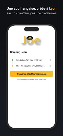 Joe – Commandez votre course Screenshot 6 of 6