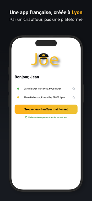 Joe – Commandez votre course Screenshot 6 of 6