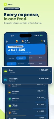 Splitty: Split Bills & Trips Screenshot 4 of 5