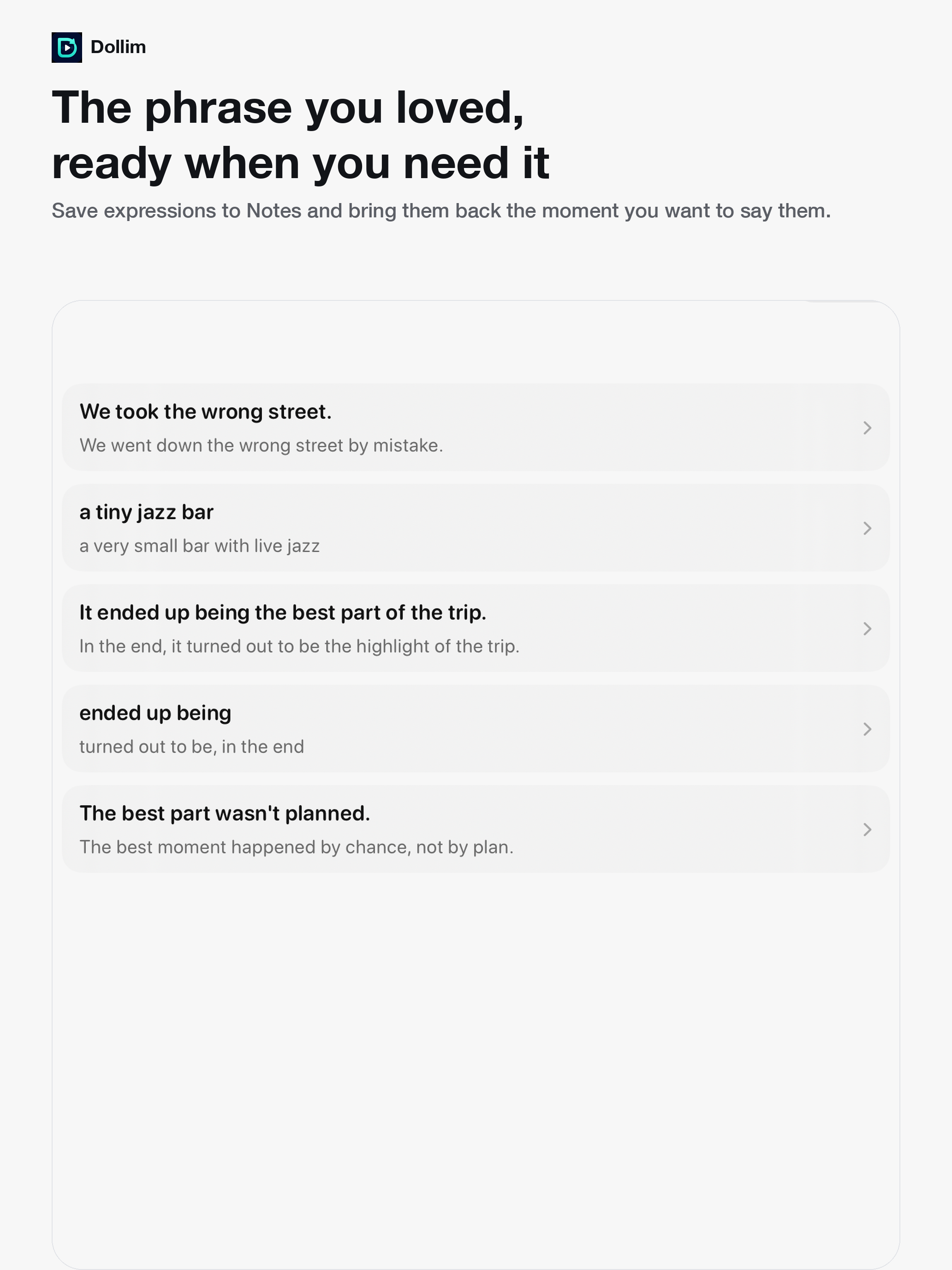 Dollim: YouTube Shadowing screenshot 11