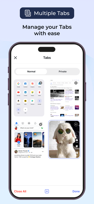 Private Browser: Secure Web Screenshot 2 of 7