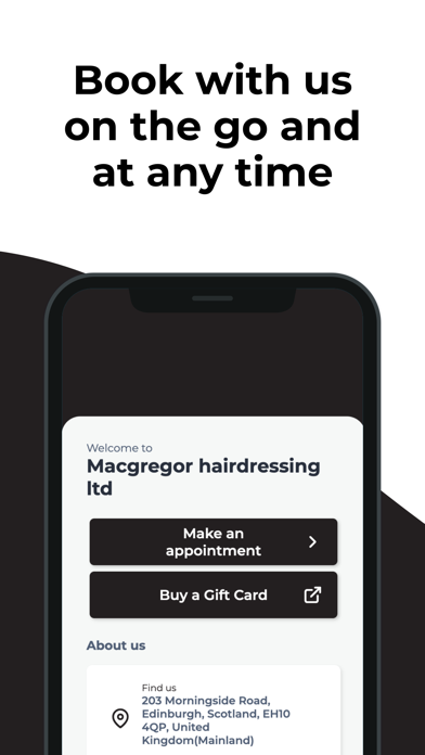 MacGregor Hairdressing Screenshot