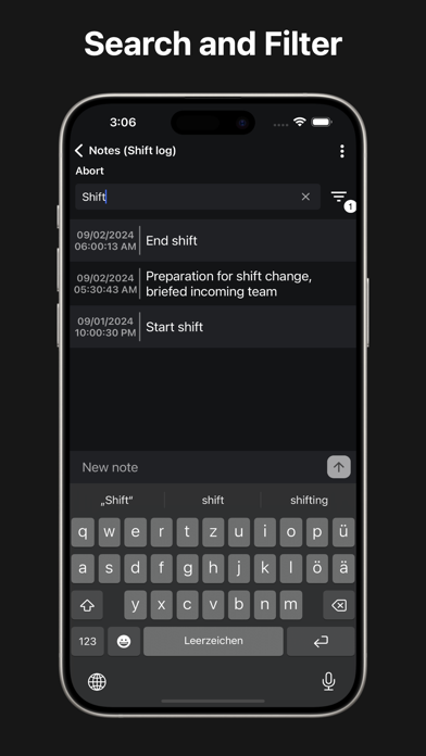 Screenshot #3 pour Lognote