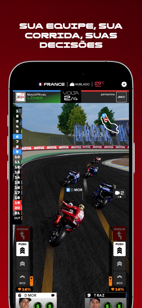 MotoGP™ Rivals - Official Game iOS Mod IPA screenshot 2 - iOS game interface