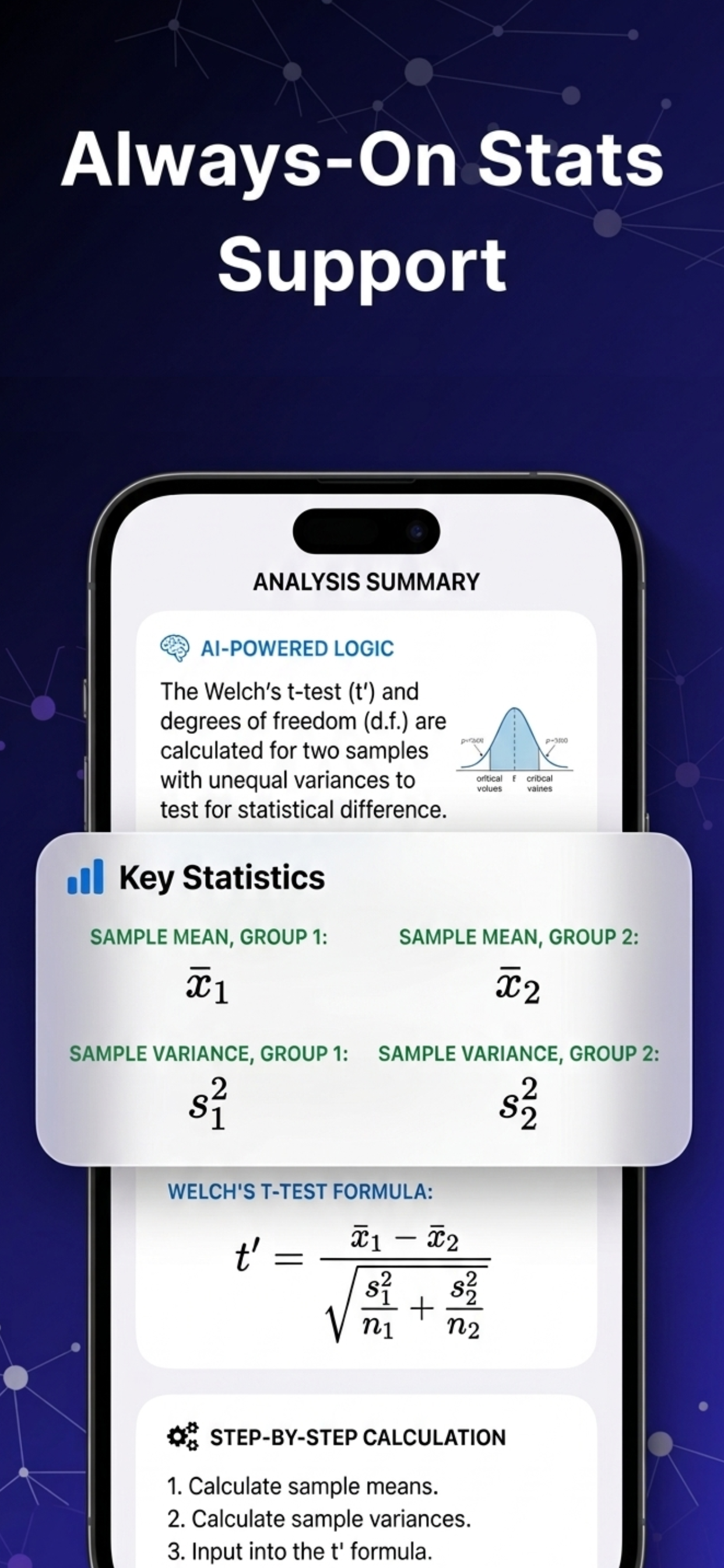 Statistics AI Helper MathTutor screenshot 3