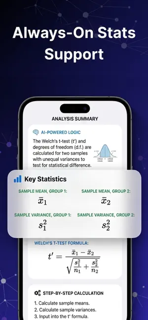 Statistics AI Helper MathTutor screenshot 3