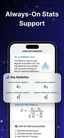 Statistics AI Helper MathTutor Screenshot 3 of 5