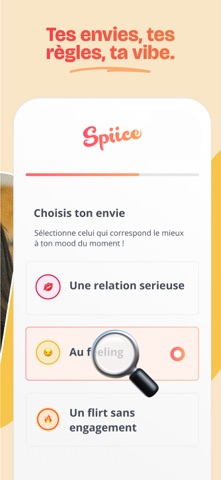 Spiice Rencontres iPhone screenshot 2