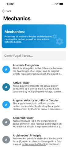 App screenshot